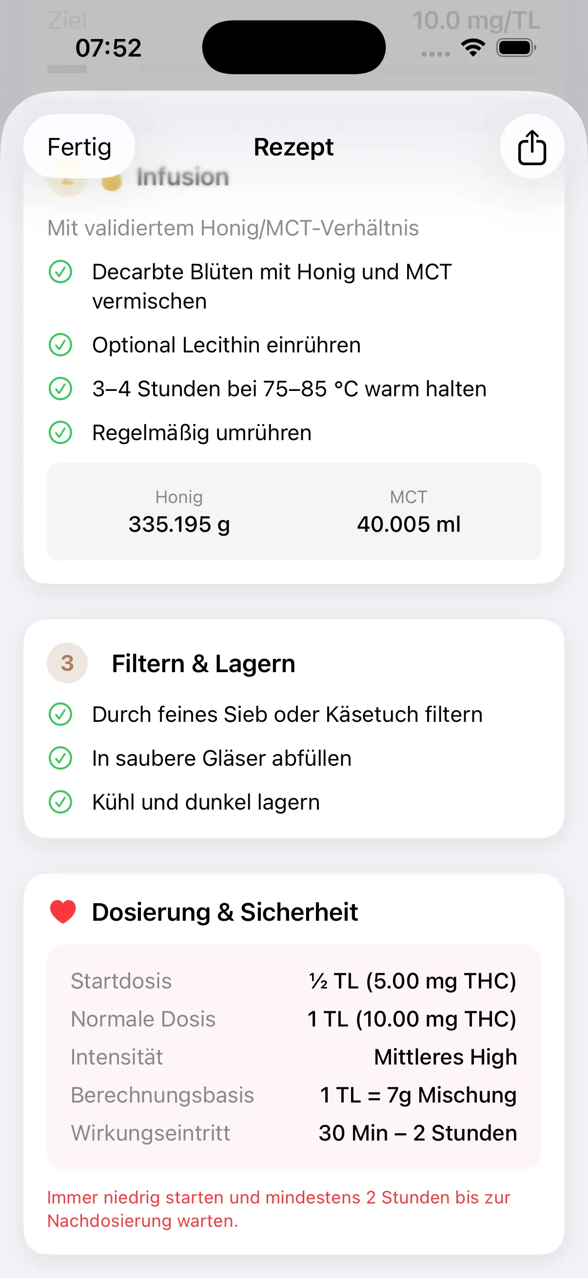 Infusion Calculator Screenshot 5